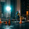 Abstract icon for night workers